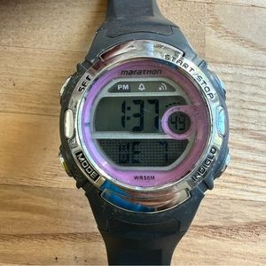 Marathon by Timex ladies digital sports watch NEW BATTERY